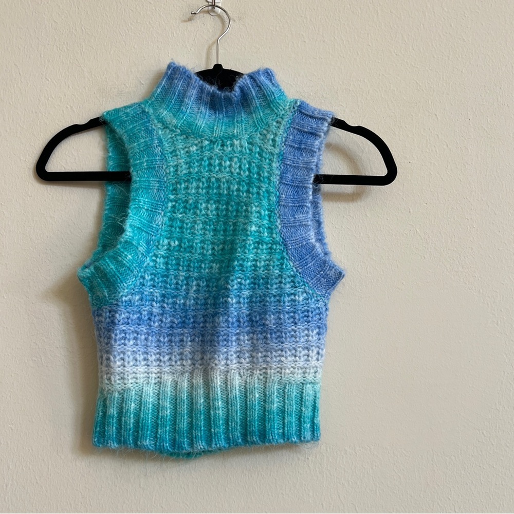 For Love & Lemons Rosa Sweater Crop small - Picture 3 of 4